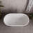 54" Streamline Soaking Freestanding Tub With Internal Drain-108964852