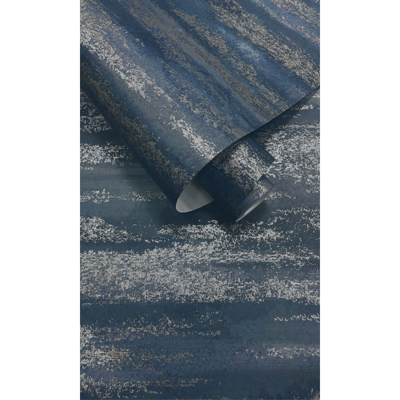 Abstract Double Roll, Navy