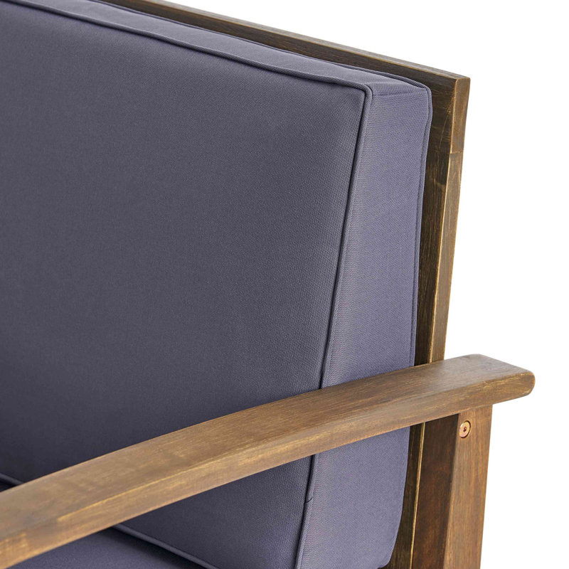 CLUB CHAIR, Dark Brown, Dark Gray