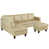 Beige Fabric