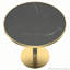 Table bistro tulipe moderne avec plateau en faux marbre de 31,5 pouces de style moderne avec structure en métal robuste et facile à assembler-281951395-281951404-281951407