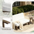Polett 2 Piece Solid Wood Sofa Seating Group with Cushions