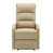 Similicuir beige est en rupture de stock