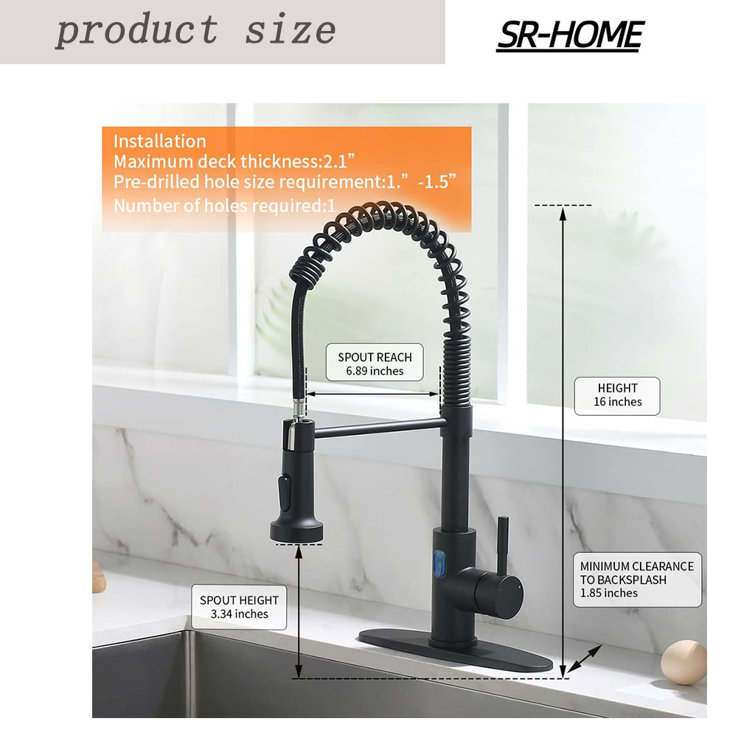 SR-HOME Touchless Kitchen Faucet