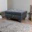 Repose-pieds modulaire avec rangement caché (noir)