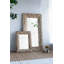 Miroir de plancher rectangulaire pleine longueur avec cadre en bois vieilli pour une pièce spacieuse et une décoration intérieure améliorée-459199646-459199642-459199645