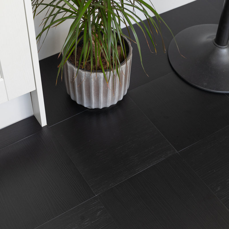 Blackwood 30.48 x 30.48cm Self-adhesive Vinyl Floor Tiles Pack 11 (1sqm)