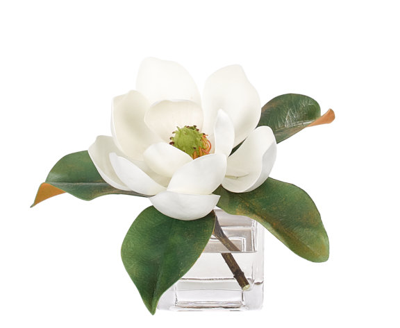 Magnolia Floral Arrangement in Jar