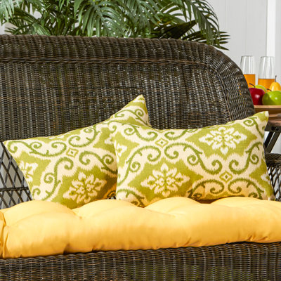 Coussin lombaire à rayures intérieur/extérieur Henrich