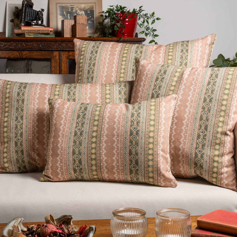 Striped Cushion, 43x43cm, Cover only