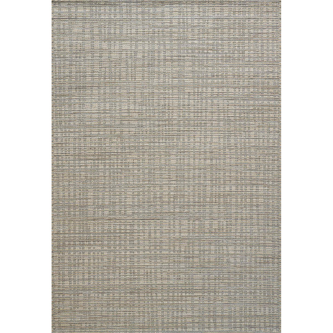 Teppich Dramford aus Wolle in Beige