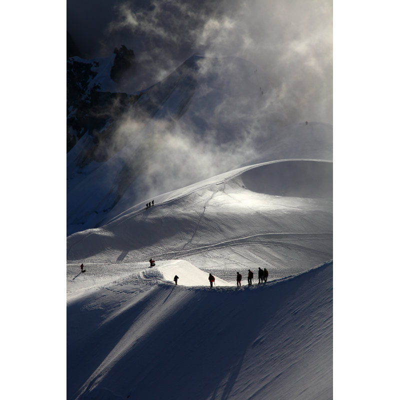Alpinists by JoffreyM - Wrapped Canvas Print, 122cm H x 81cm W