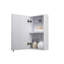 Cullen White Steel Single Door Cabinet
