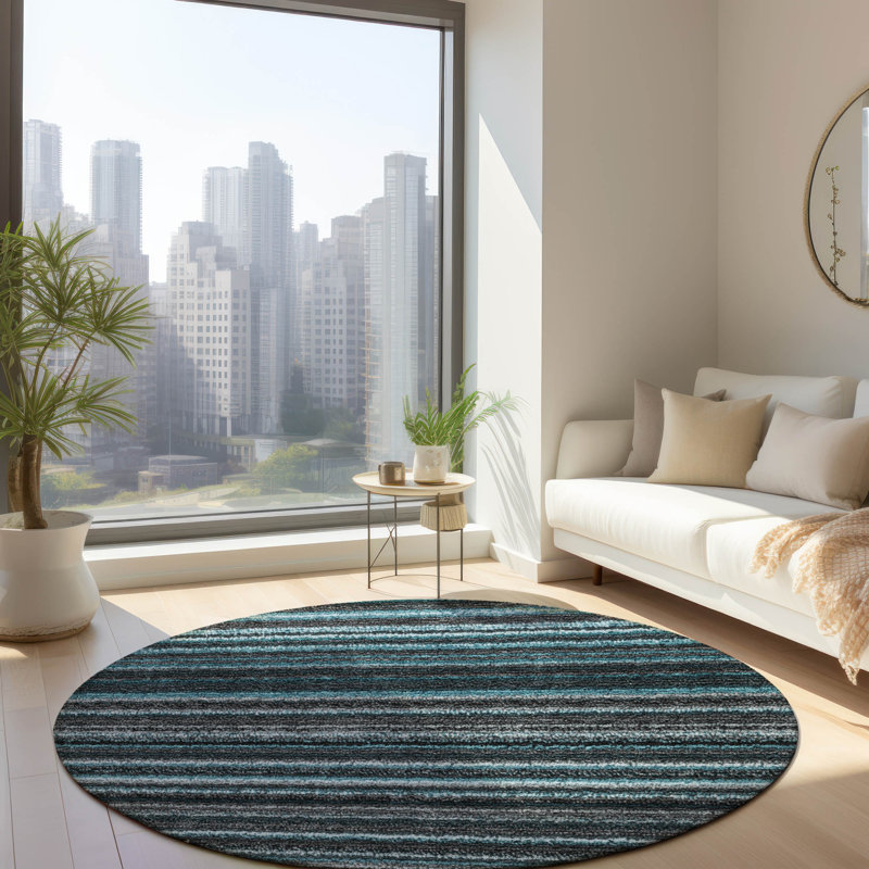 Tapis intérieur / extérieur Augustinus, Rond 8 pi