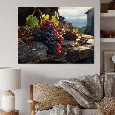 «Scenic Sculptural Vinescape», reproduction d'art sur toile