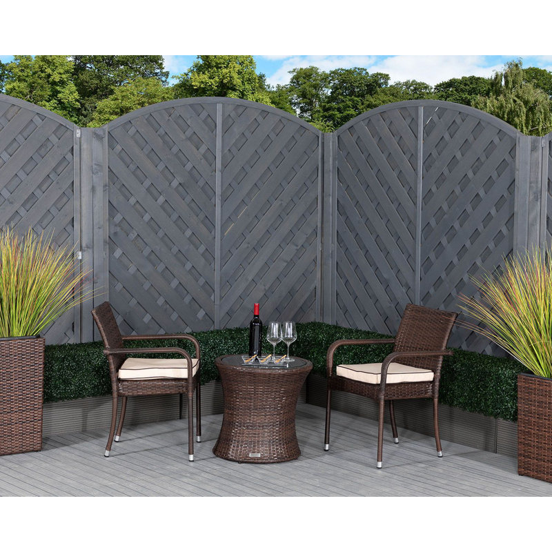 Farris 2 Seater Rattan Conversation Set