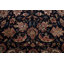 Tapis brun en laine noué à la main de conception unique 12 pi x 18 pi New Age