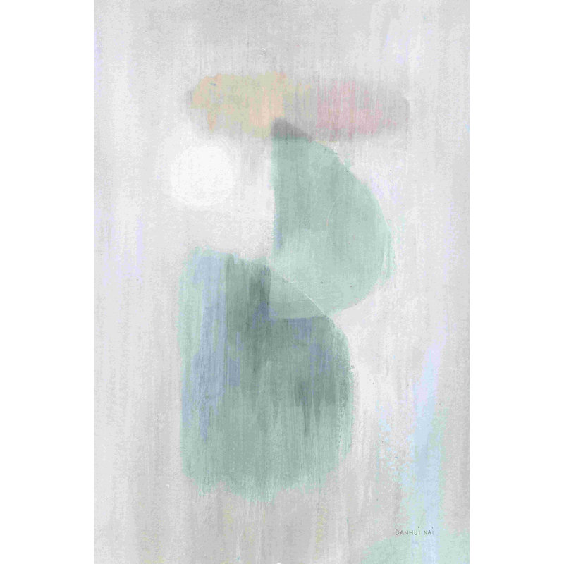 Obscurité II par Danhui Nai - Peinture, H 48 po x l 32 po, Non, Toile avec cadre flottant or