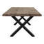 Elsass Cross Legs Coffee Table-1974506808