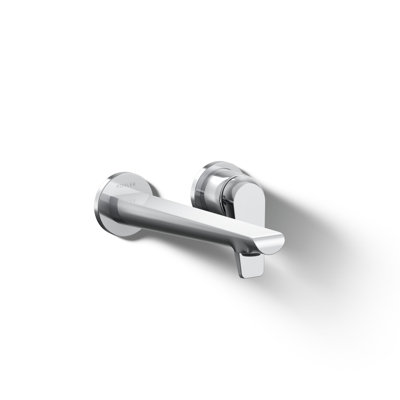 Avid Single-Handle Wall-Mount Bathroom Sink Faucet