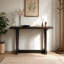 Solid Wood Top Console Table-1585974304