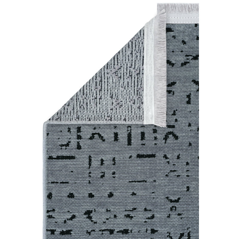 Daynton Abstract Machine Made Indoor / Outdoor Area Rug, Rectangle 5'3" x 6'7"