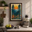 Mountain at Sunset Rustic - Wrapped Canvas-131763883-131763879