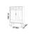 Modern simple and fashionable storage shoe cabinet