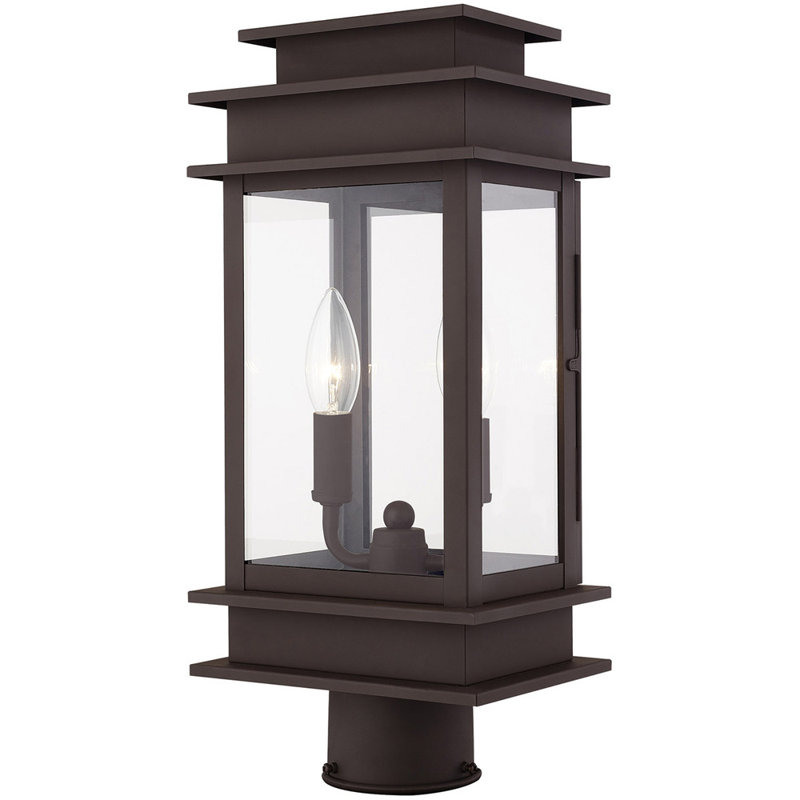 Odele Transparent Lantern Head, Bronze