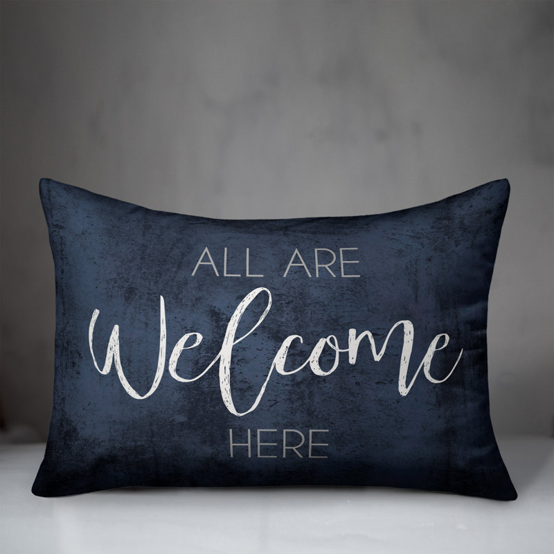  Housse et insert rectangulaire All Are Welcome