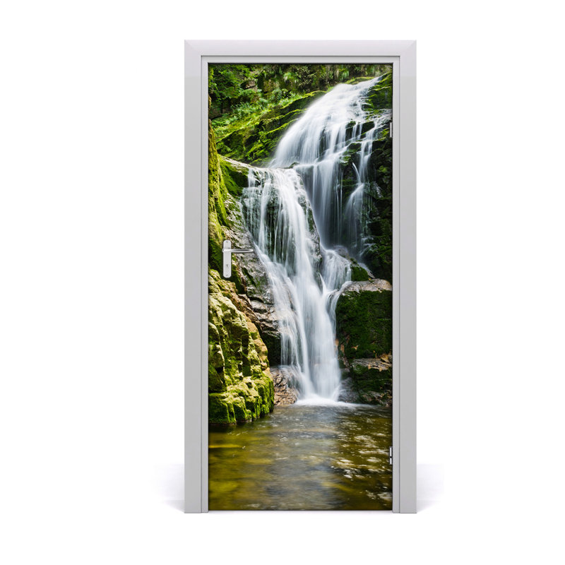 Landscapes Waterfall Door Decal