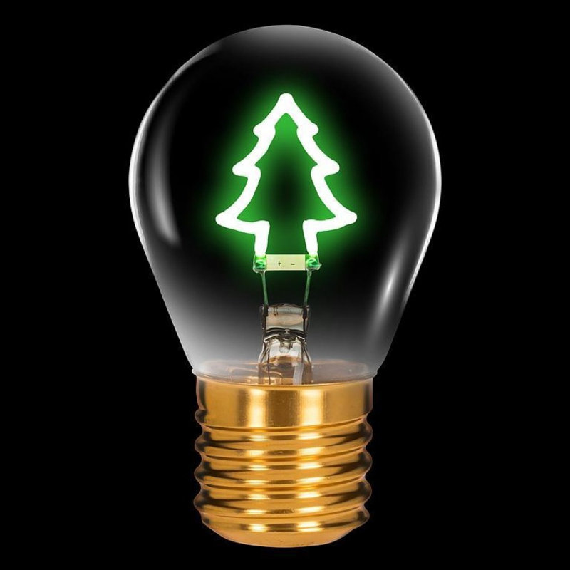 Holiday Tree Neon Led Lightbulb Lamp