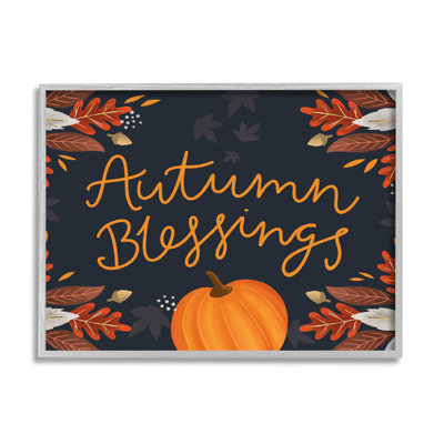 Autumn Blessings Fall Leaves at-230