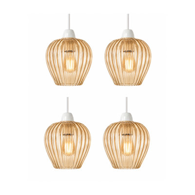 14 cm H Tulip Glass Lamp Shade