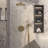 Calder Complete Shower System with Rough in-Valve-98304576