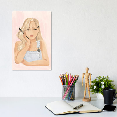 Little Artist Portrait by Sabina Fenn - Gallery-Wrapped Canvas Giclée on Canvas