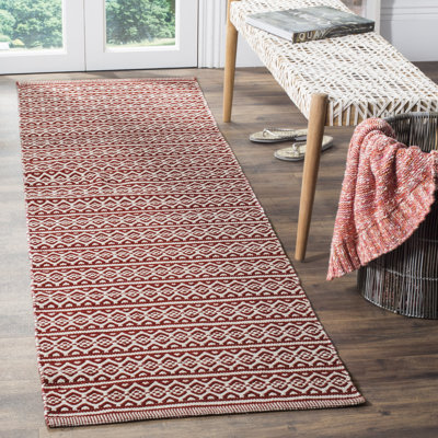 Bester Hand Woven Cotton Southwestern Rug