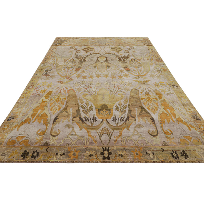 One-of-a-Kind 7'8x11'5 Hand Knotted Area Rug
