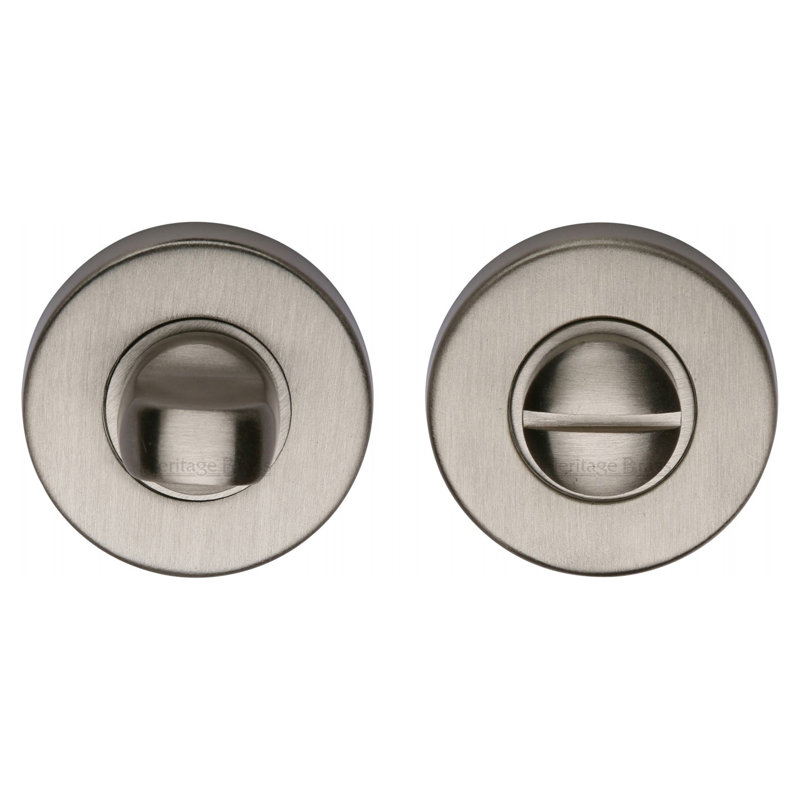 Heritage Brass Heritage Privacy Thumbturn & Emergency Release, Satin Nickel