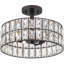 Plafonnier semi-encastré 3 lumières 14 po-1391583319
