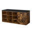 9 Pair Shoe Storage Bench