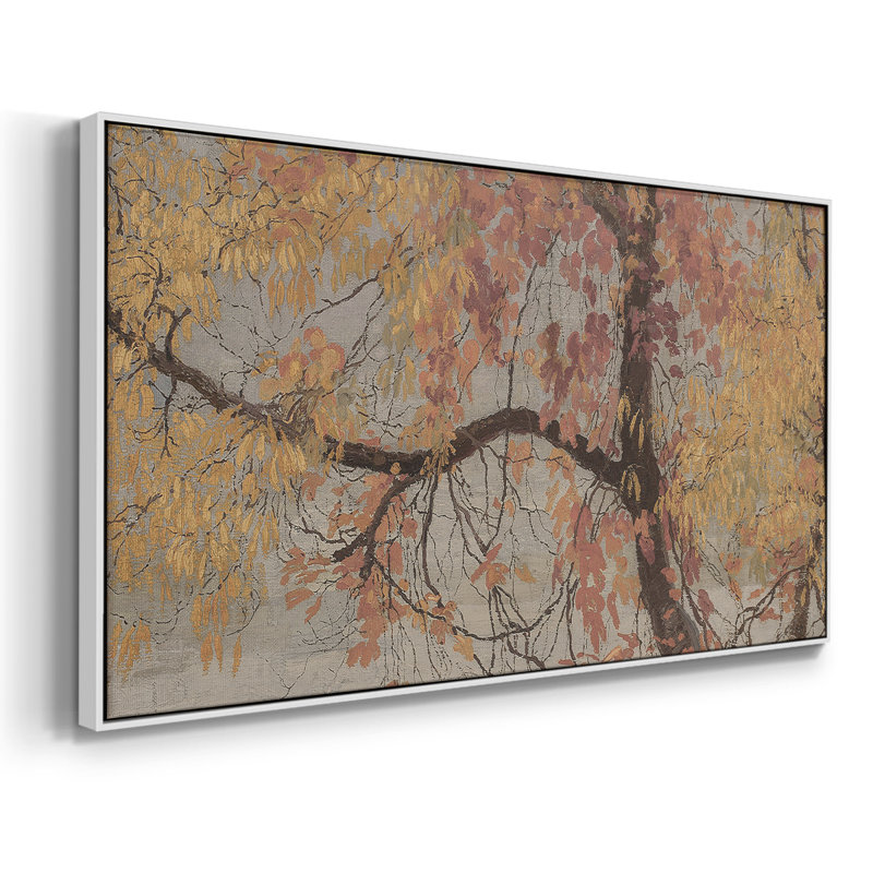 Série paysage - DCCLxxxi - Toile tendue avec châssis encadré - Prêt à être accroché, H 21 po x l 41 po, Blanc