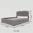 Cathlina Tufted Upholstered Linen Platform Queen Bed with 2 USB Ports and 2 Storage Drawers-1773064387
