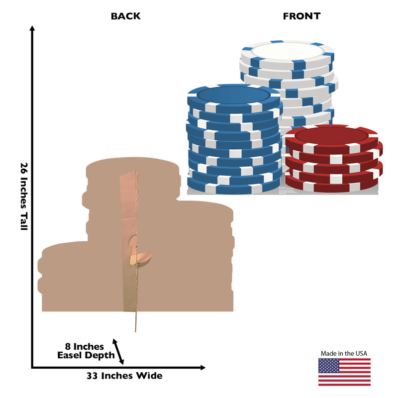 Vegas 32'' Cardboard Standup