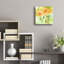 «Verdant Bouquet» par Sheila Golden, art mural en verre acrylique-101671952