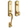 Bethpage Handleset with Single Cylinder Deadbolt and Door Knob and Rosette