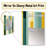 Alpes Jungle Green And Yellow Striped Pattern - striped  Large Mirror, Modern Unique Wall Mirror Decor, Printed Metal Art-897690301