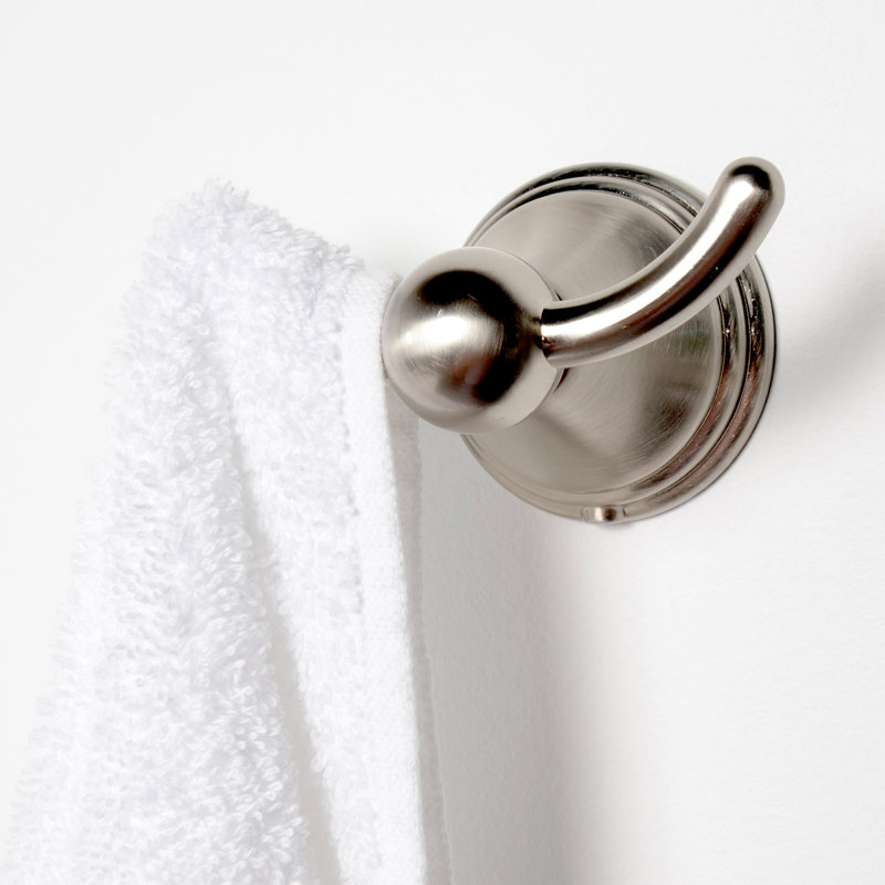Washington Mounting Robe Hook, Satin Nickel