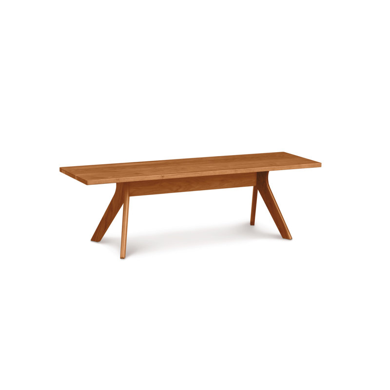 Audrey 4 - Piece Dining Set, Autumn Cherry, 17.5" H x 60" W x 17.75" D, 30" H x 40" W x 60" D