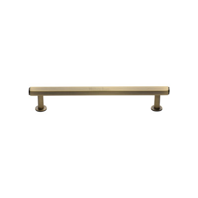 Heritage Brass Heritage Cabinet Pull Hexagon Design with Rose